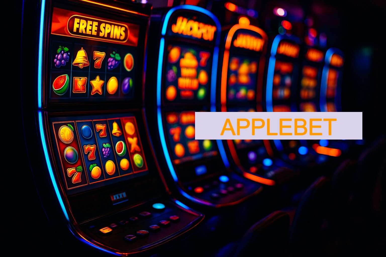 Diversos jogos de caça-níqueis